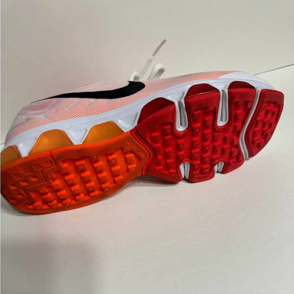 Nike Women's Athletic Shoes - Orange and White - Picture 6 of 13
